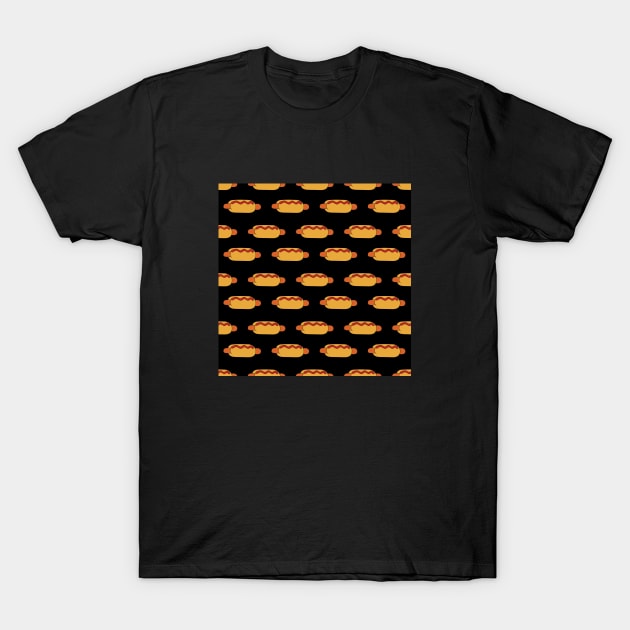 hot dog T-Shirt by Ulka.art